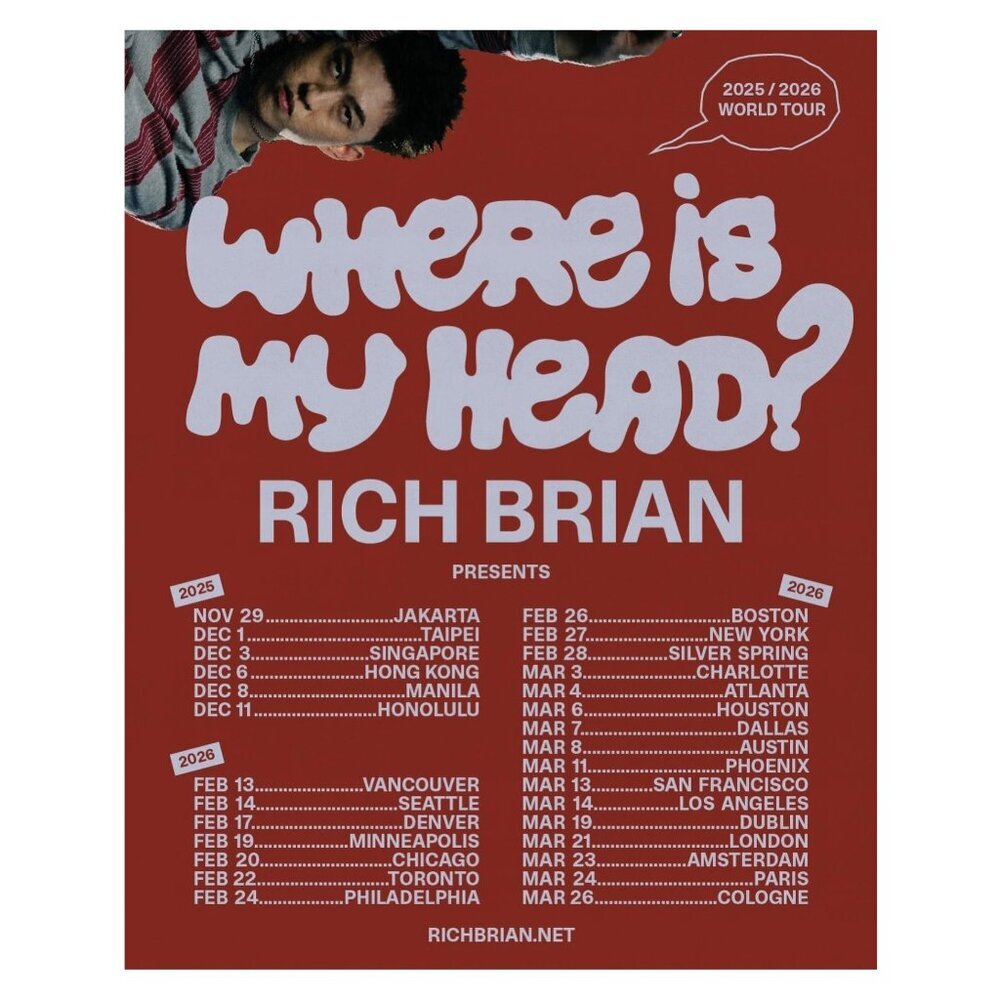 Where Is My Head Tour Poster 166